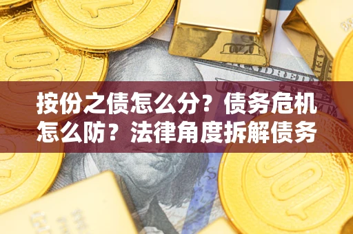 北京按份之债怎么分？债务危机怎么防？法律角度拆解债务分配与风险自保指南