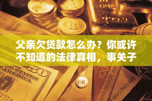 北京父亲欠贷款怎么办？你或许不知道的法律真相，事关子女未来