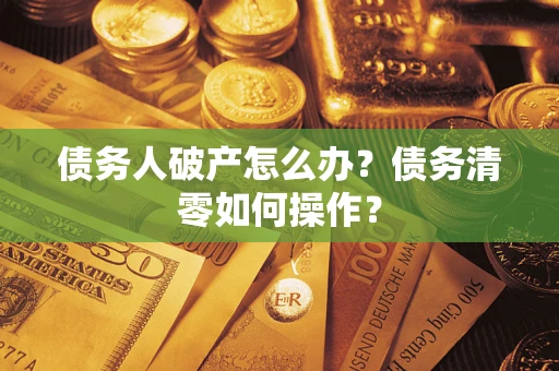 北京债务人破产怎么办？债务清零如何操作？