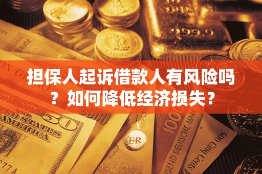 北京担保人起诉借款人有风险吗？如何降低经济损失？