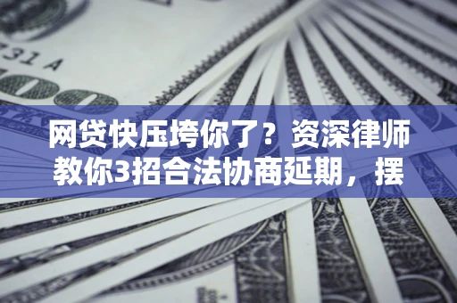 北京网贷快压垮你了？资深律师教你3招合法协商延期，摆脱暴力催收！
