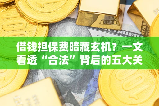 北京借钱担保费暗藏玄机？一文看透“合法”背后的五大关键陷阱