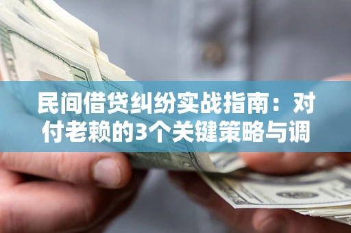 北京民间借贷纠纷实战指南：对付老赖的3个关键策略与调解盲区解析