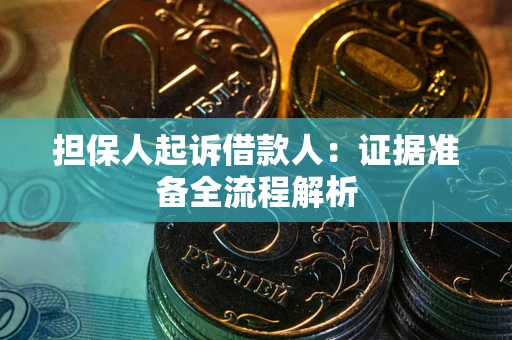 北京担保人起诉借款人：证据准备全流程解析
