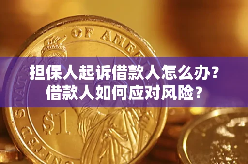 北京担保人起诉借款人怎么办？借款人如何应对风险？