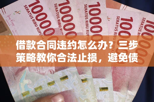 北京借款合同违约怎么办？三步策略教你合法止损，避免债务危机升级