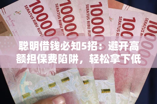 北京聪明借钱必知5招：避开高额担保费陷阱，轻松拿下低息贷款