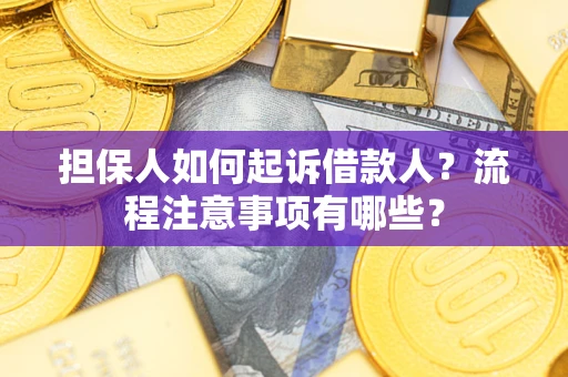 北京担保人如何起诉借款人？流程注意事项有哪些？
